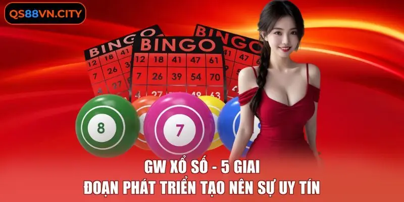 GW Xổ Số - 5 Giai Đoạn Phát Triển Tạo Nên Sự Uy Tín