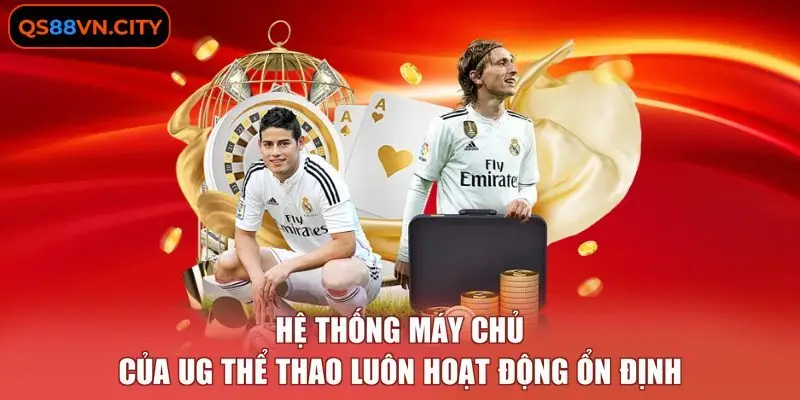 UG Thể Thao - 3 Bộ Môn Nổi Bật Được Ưa Chuộng Tại Nền Tảng 1 Hệ thống máy chủ của UG thể thao luôn hoạt động ổn định